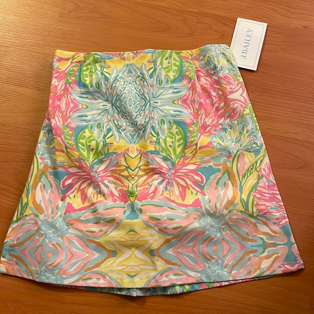 NWT J. Bailey poolside skort. Size 12.